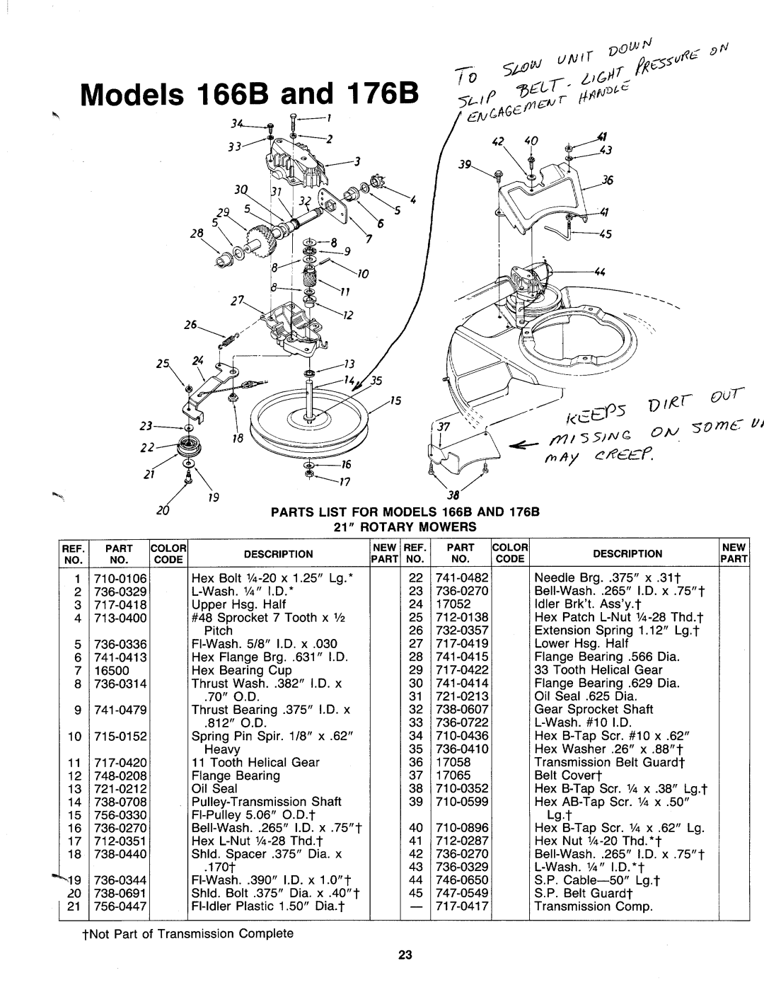 MTD 128-166B401 manual 