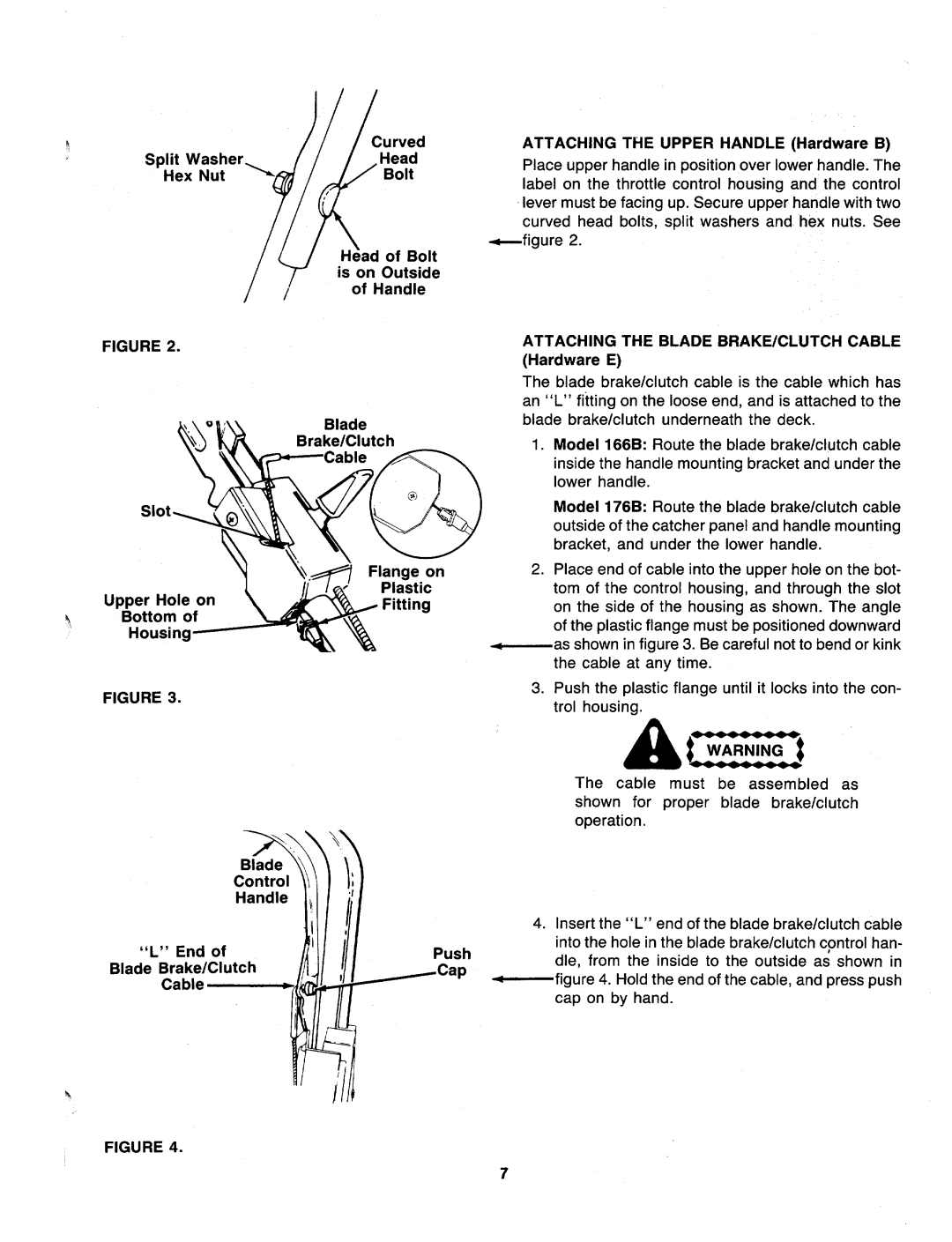 MTD 128-166B401 manual 