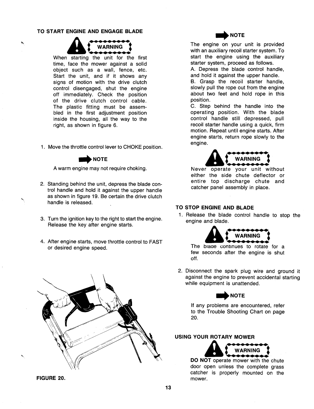 MTD 128-176E401 manual 