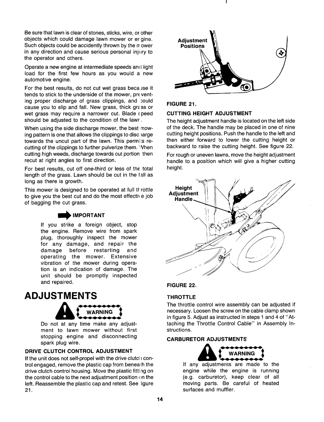 MTD 128-176E401 manual 