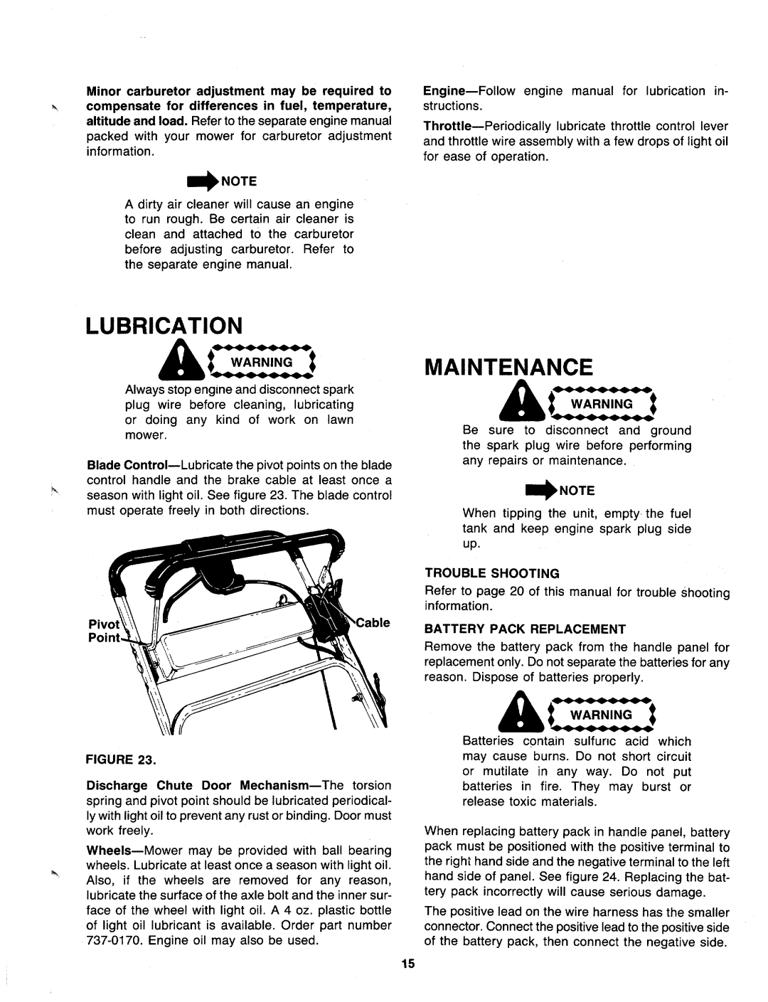 MTD 128-176E401 manual 