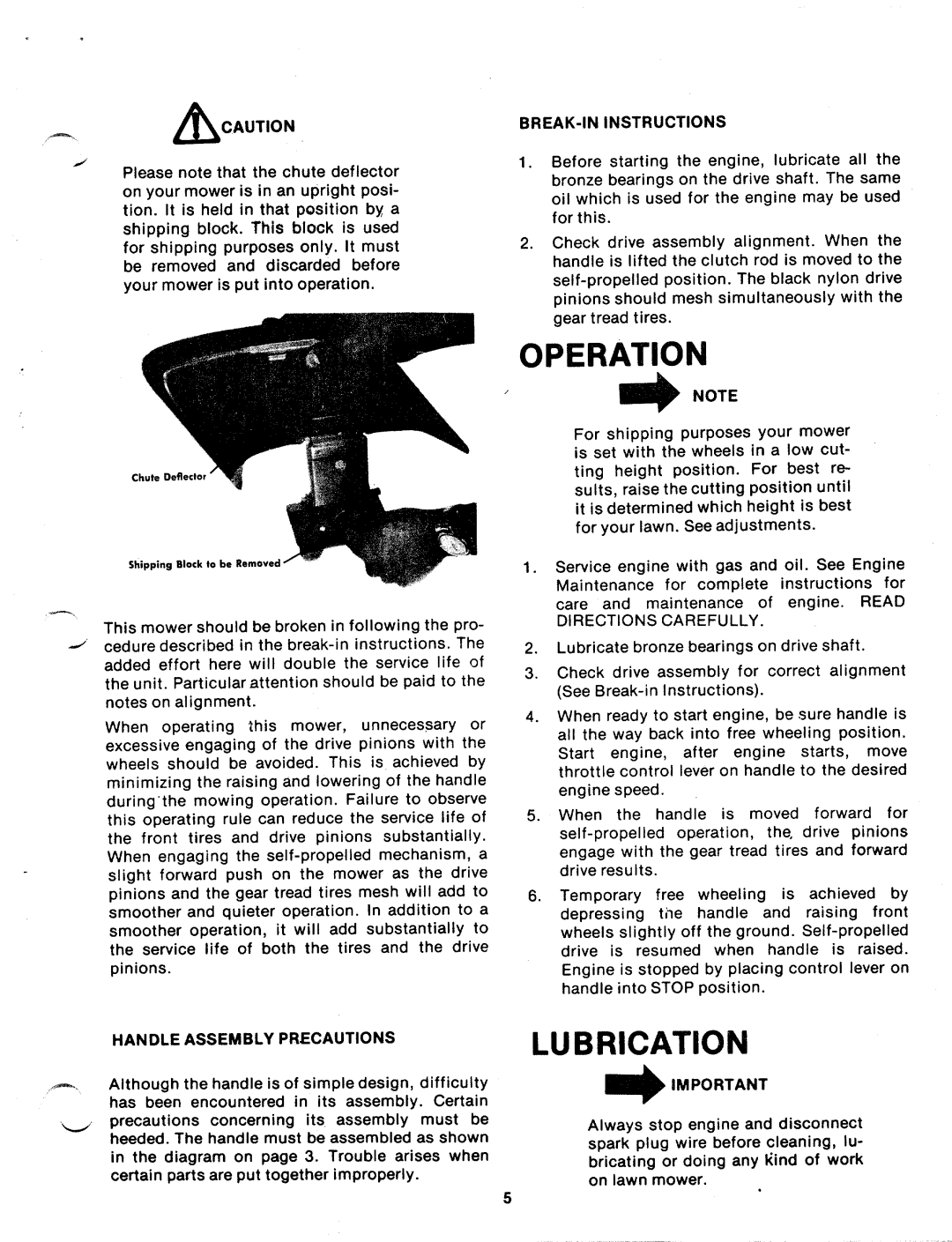 MTD 128-260A manual 