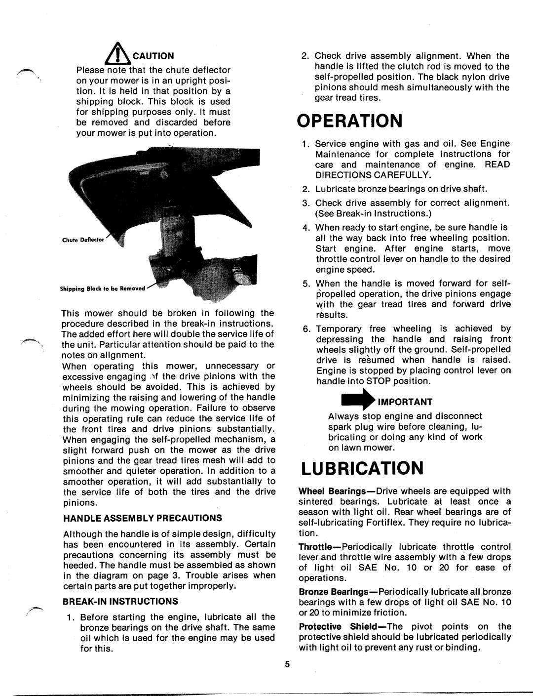 MTD 128-270A manual 