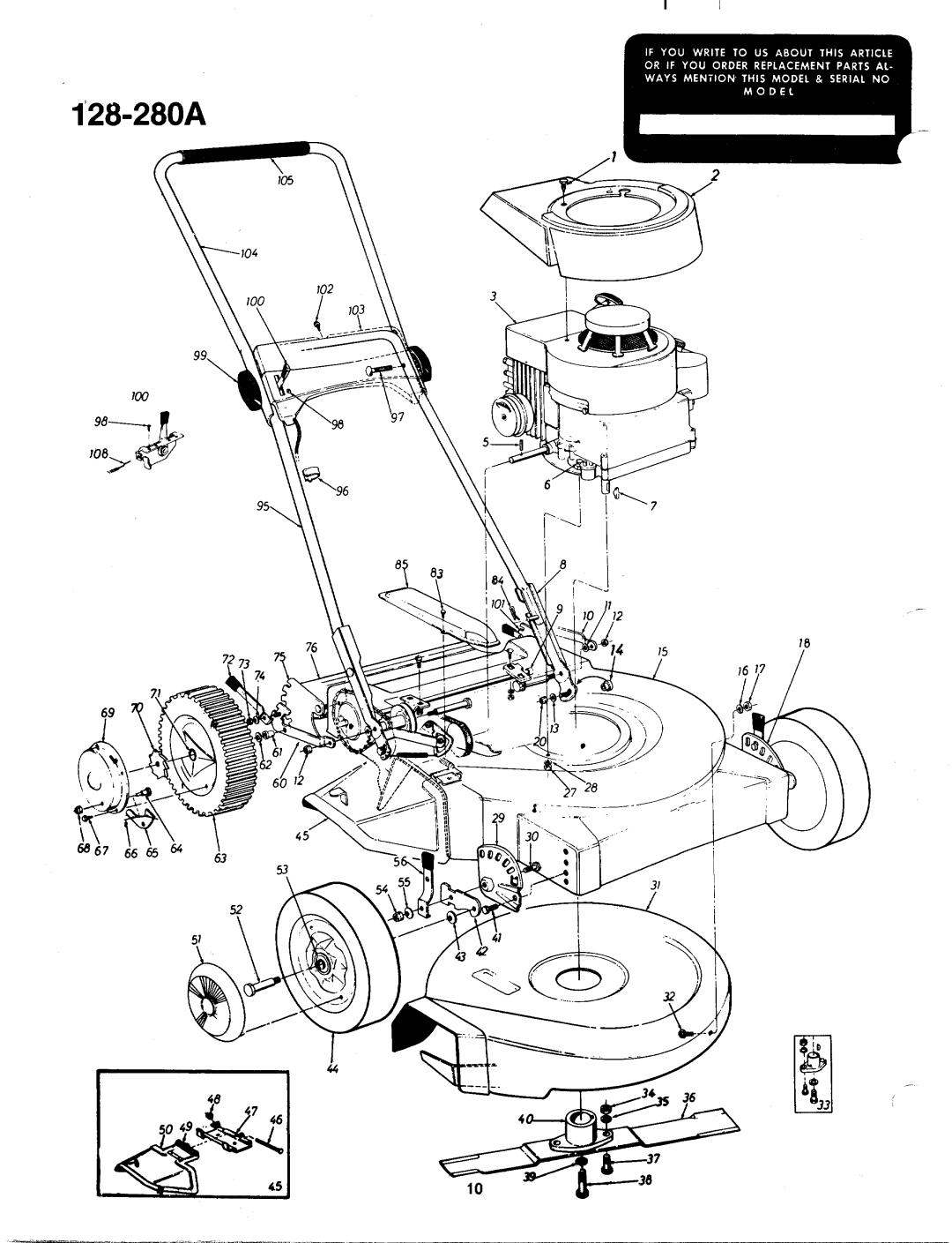 MTD 128-280A manual 