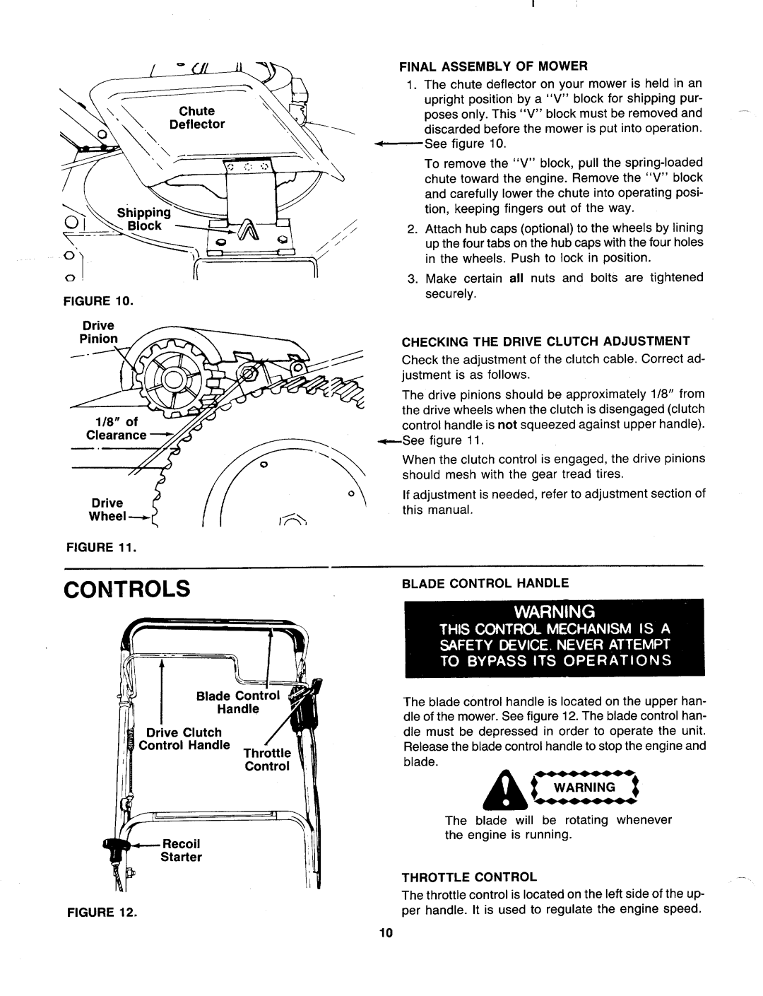 MTD 128-282R000, 128-286R000, 128-289R000, 128-272R000 manual 