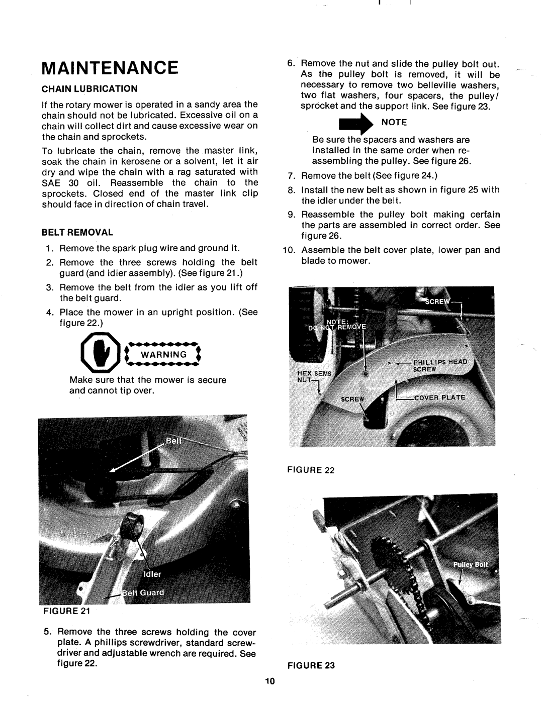 MTD 128-350A manual 