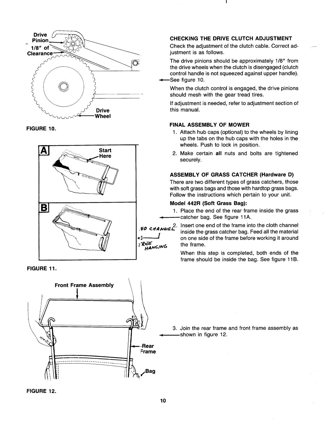 MTD 128-442R000, 128-459R000, 128-452R000, 128-456R000 manual 