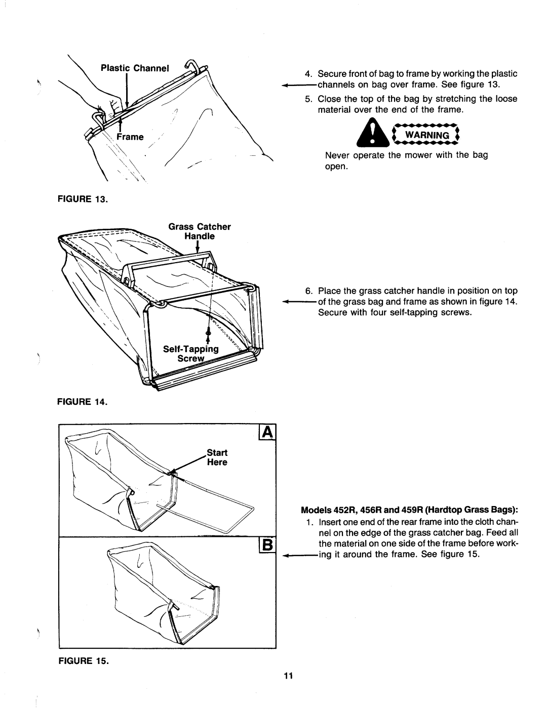 MTD 128-456R000, 128-459R000, 128-452R000, 128-442R000 manual 