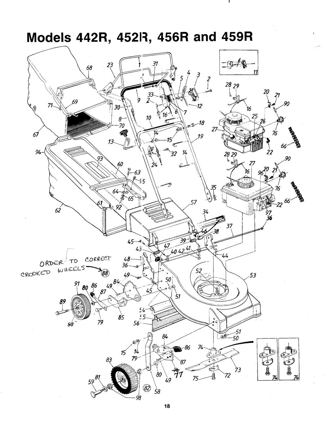 MTD 128-442R000, 128-459R000, 128-452R000, 128-456R000 manual 