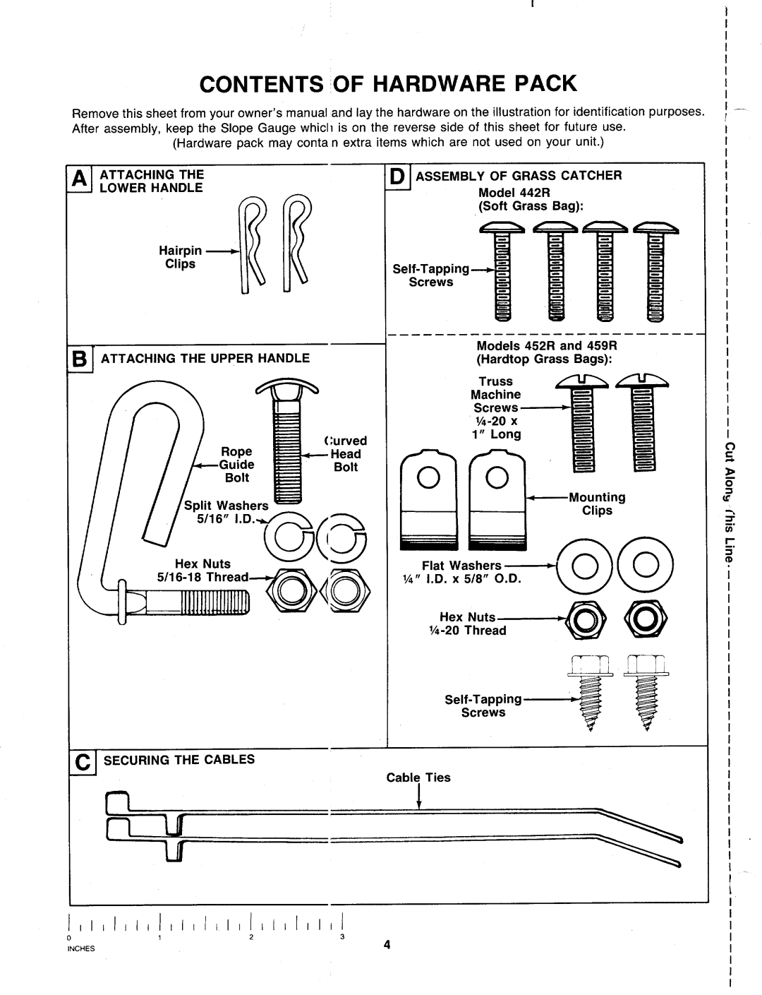 MTD 128-459R000, 128-452R000, 128-442R000, 128-456R000 manual 