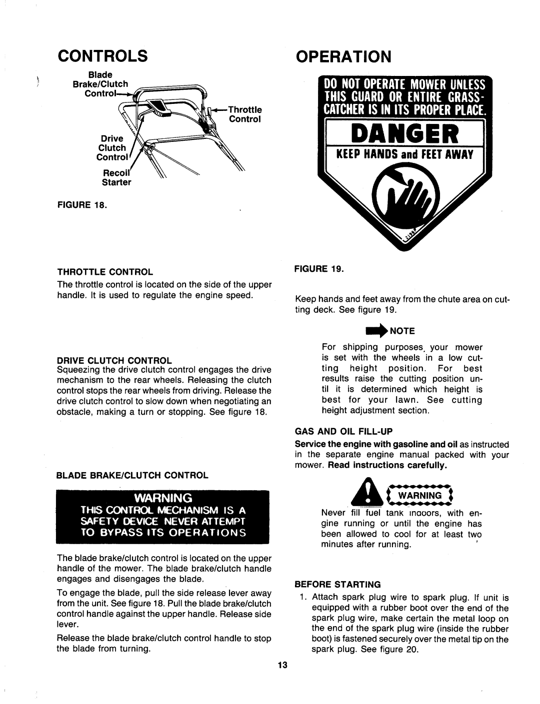 MTD 128-476B000, 128-478B000, 128-466B000 manual 