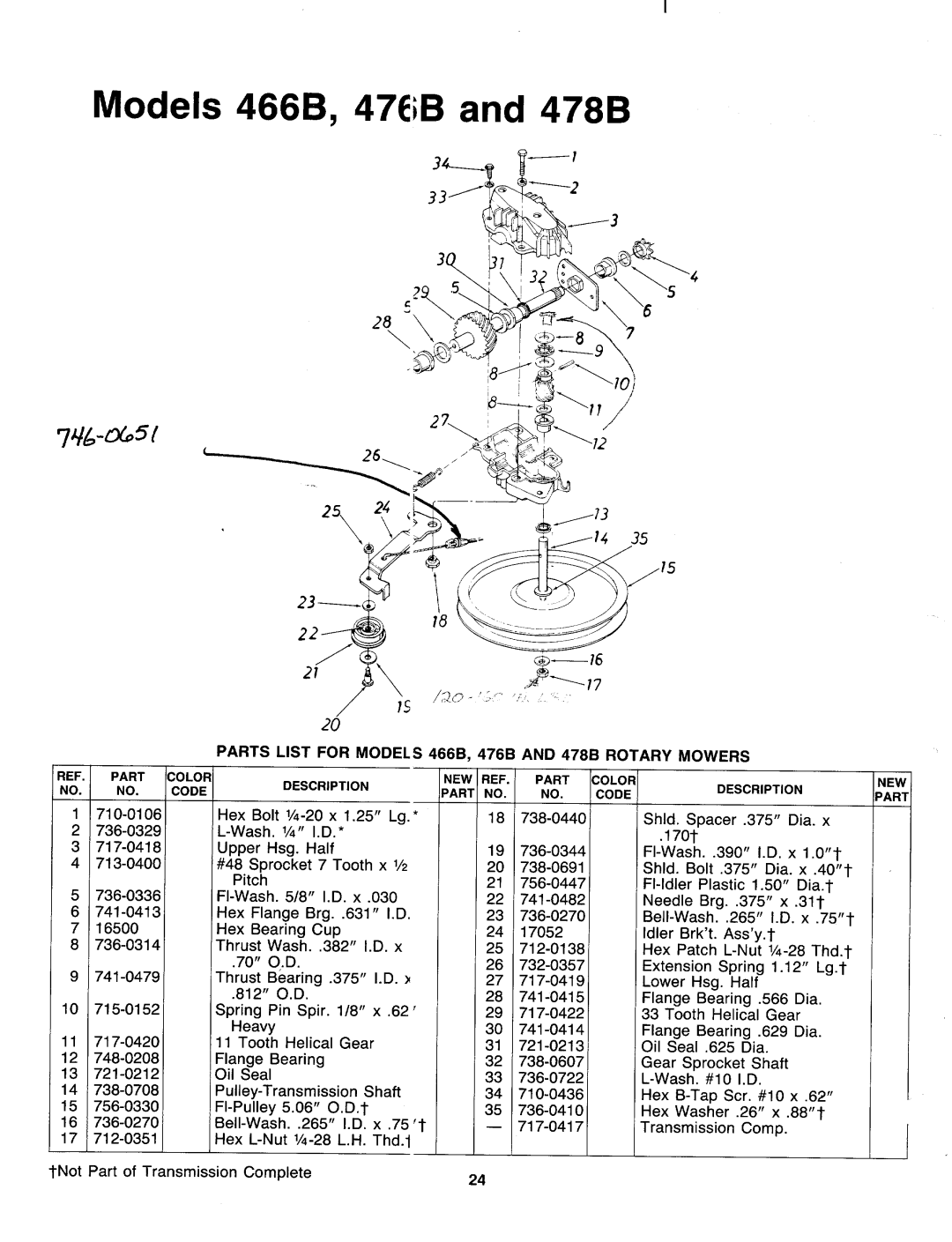 MTD 128-478B000, 128-476B000, 128-466B000 manual 