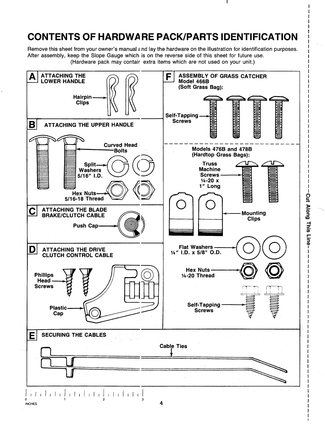 MTD 128-476B000, 128-478B000, 128-466B000 manual 