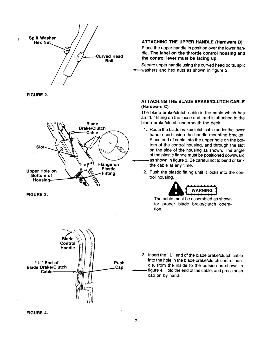 MTD 128-476B000, 128-478B000, 128-466B000 manual 