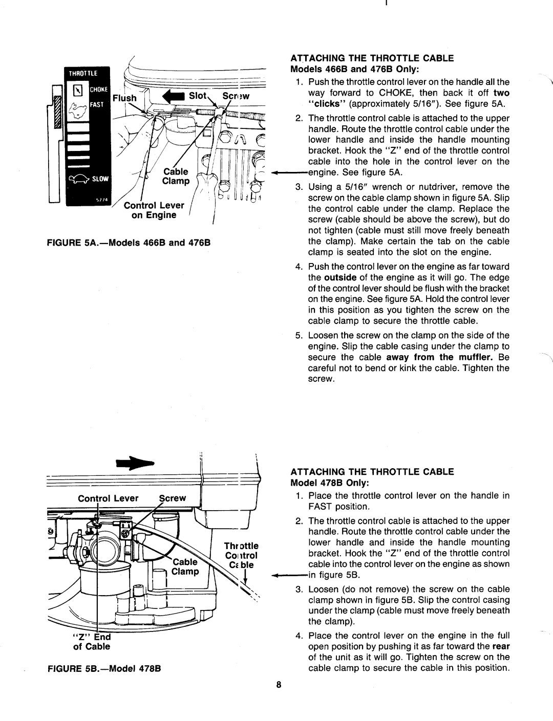 MTD 128-466B000, 128-478B000, 128-476B000 manual 