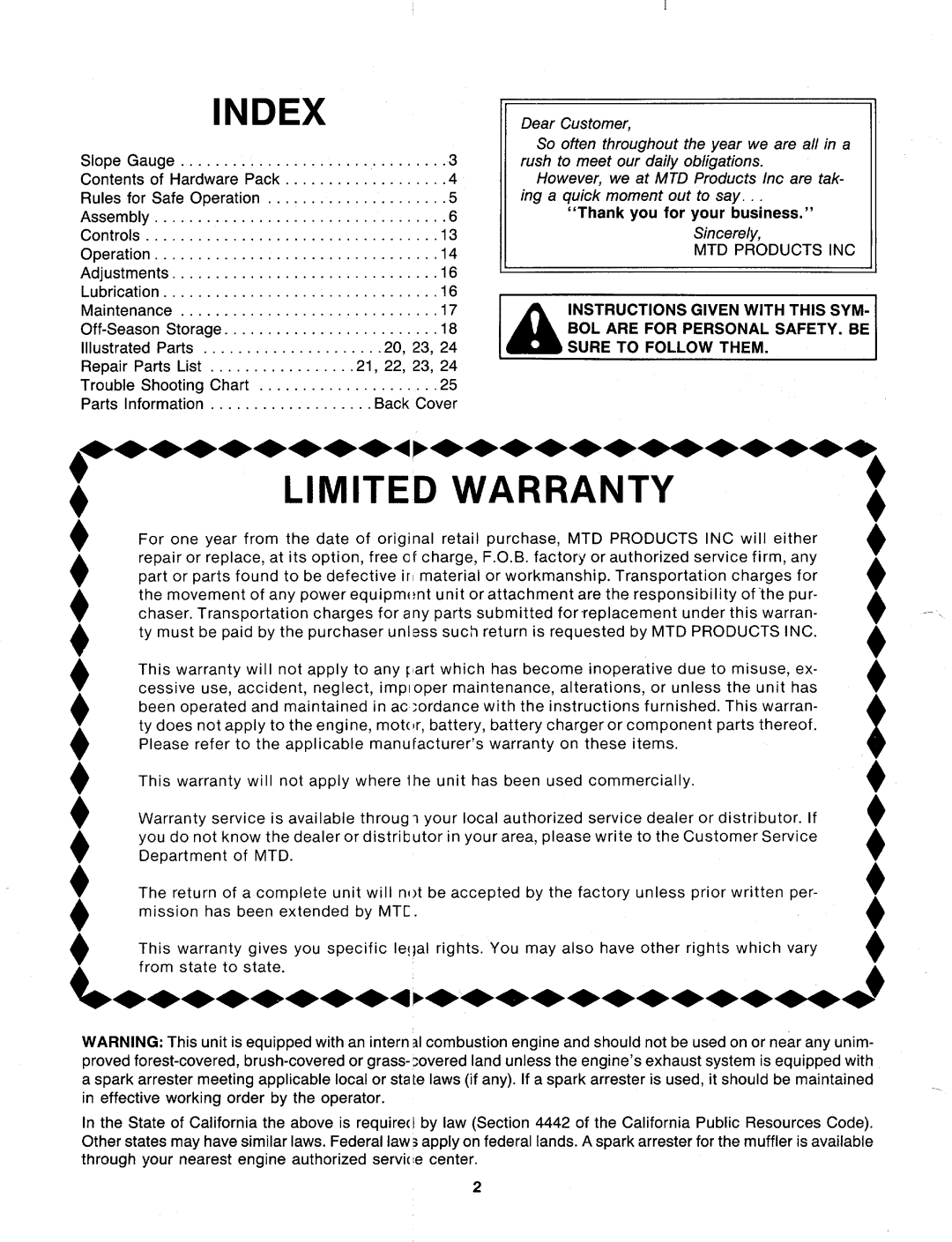 MTD 128-478R000, 128-479R000, 128-475R000, 128-476R000, 128-474R000, 128-468R000, 128-469R000, 128-466R000, 128-465R000 manual 