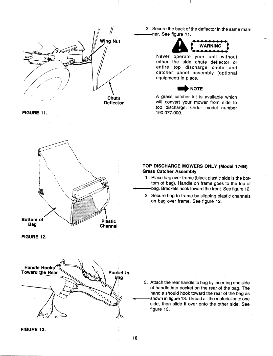 MTD 129-166B000, 129-176B000 manual 