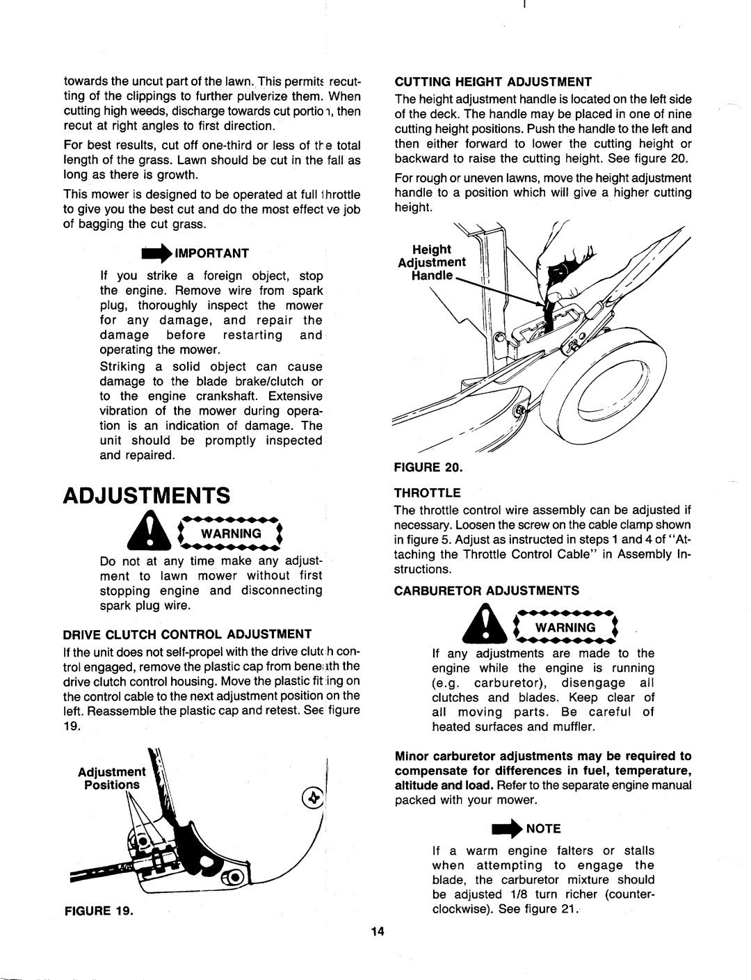 MTD 129-166B000, 129-176B000 manual 