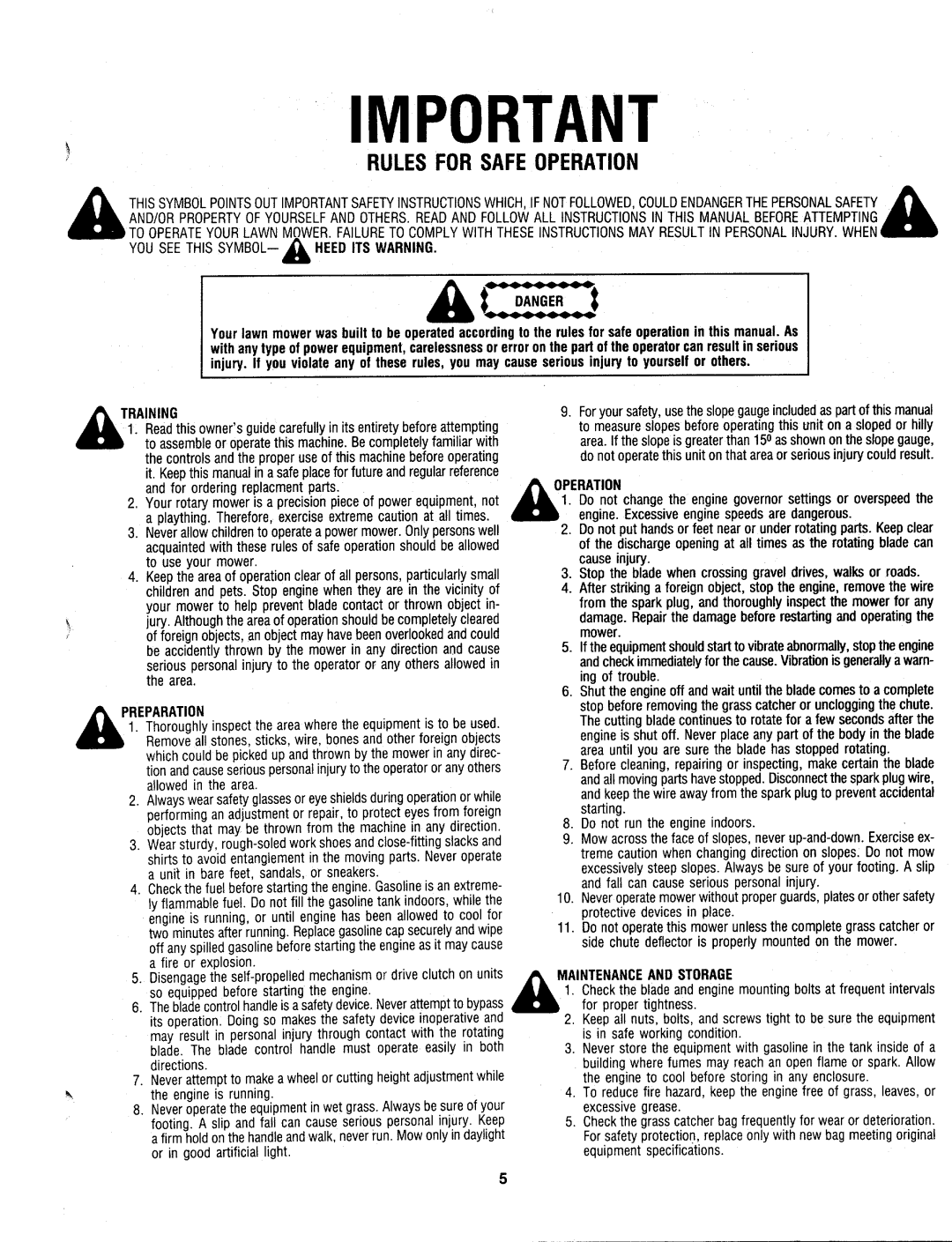 MTD 129-176B000, 129-166B000 manual 