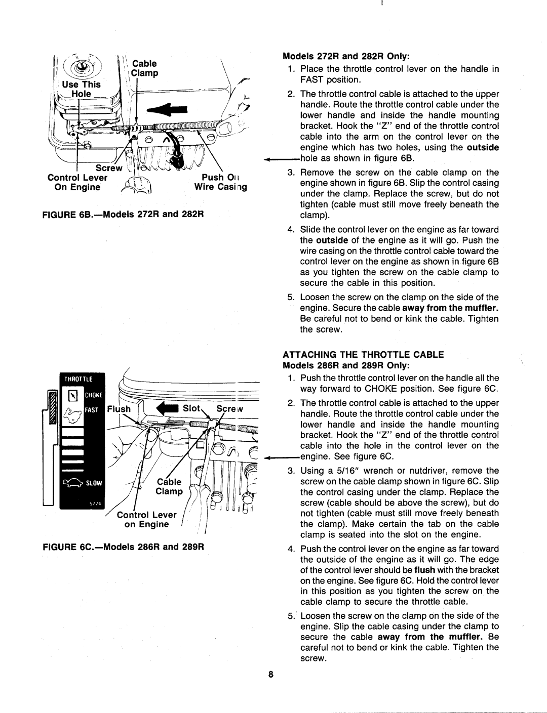 MTD 129-272R000, 129-281R000, 129-282R000, 129-271R000, 129-289R000, 129-286R000 manual 