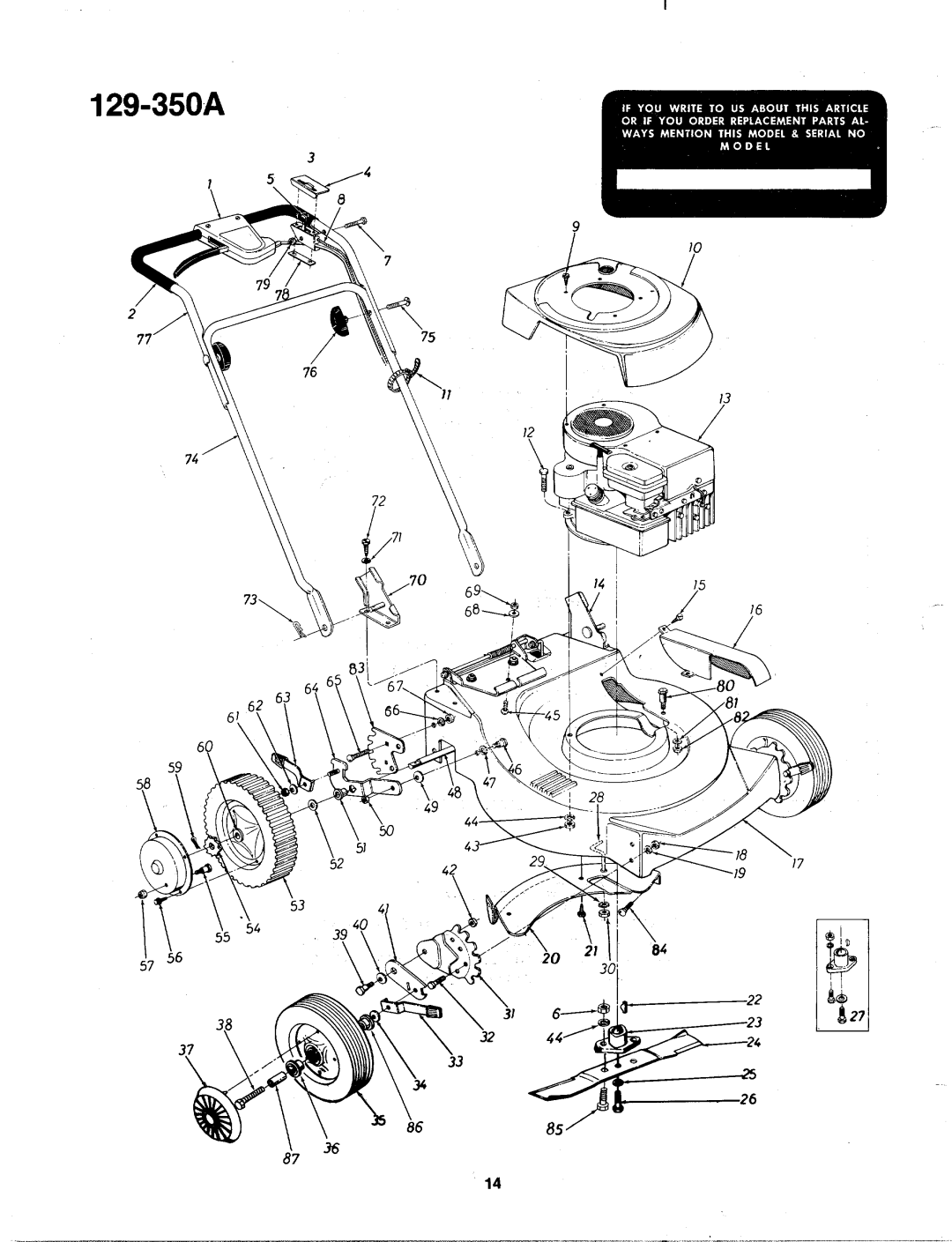 MTD 129-350A manual 