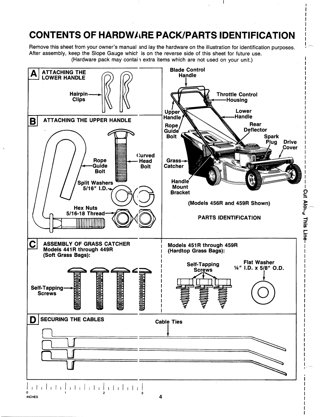 MTD 129-456R000, 129-441R000, 129-451R000, 129-459R000, 129-442R000, 129-449R000, 129-452R000, 129-446R000 manual 