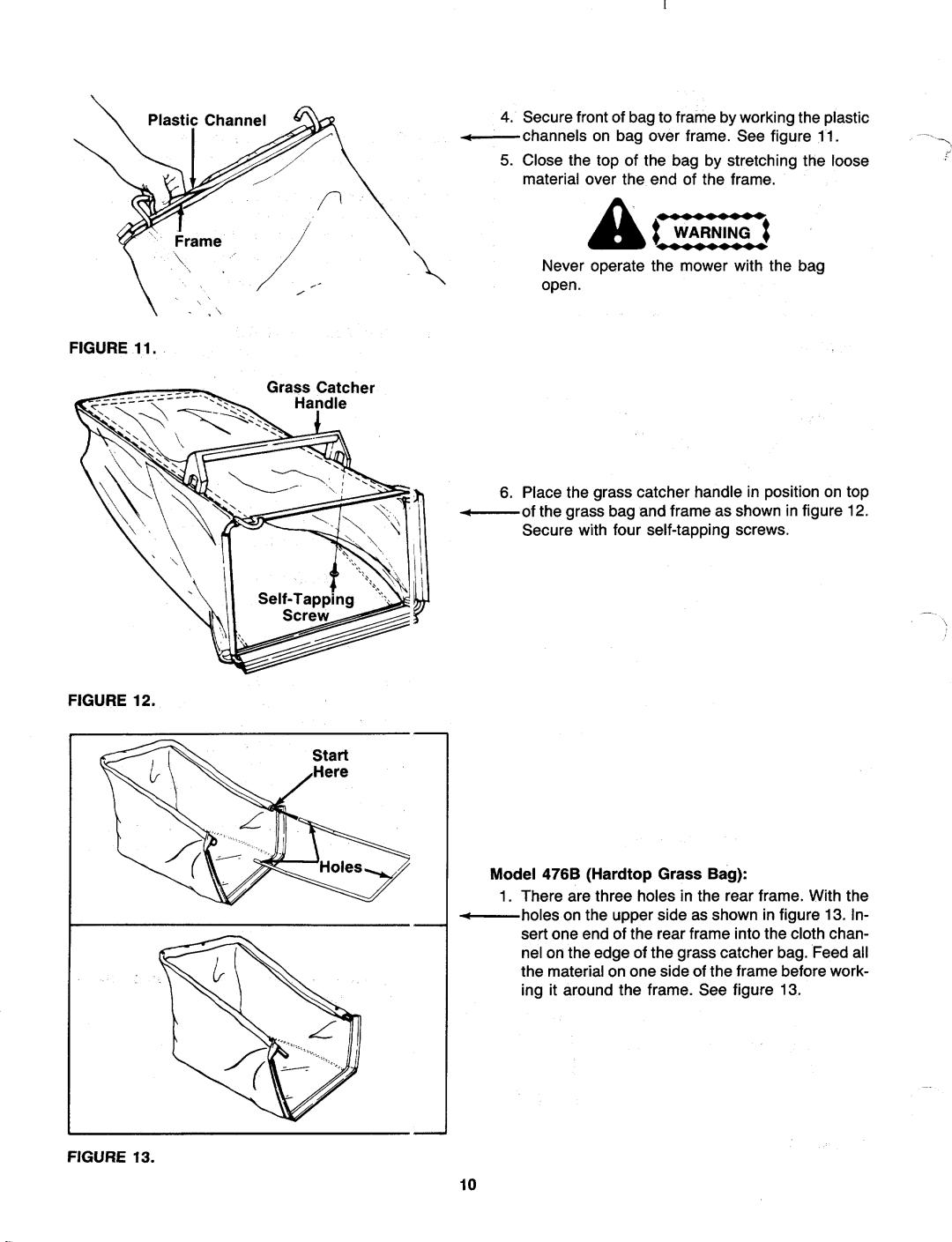 MTD 129-466B000, 129-476B000 manual 