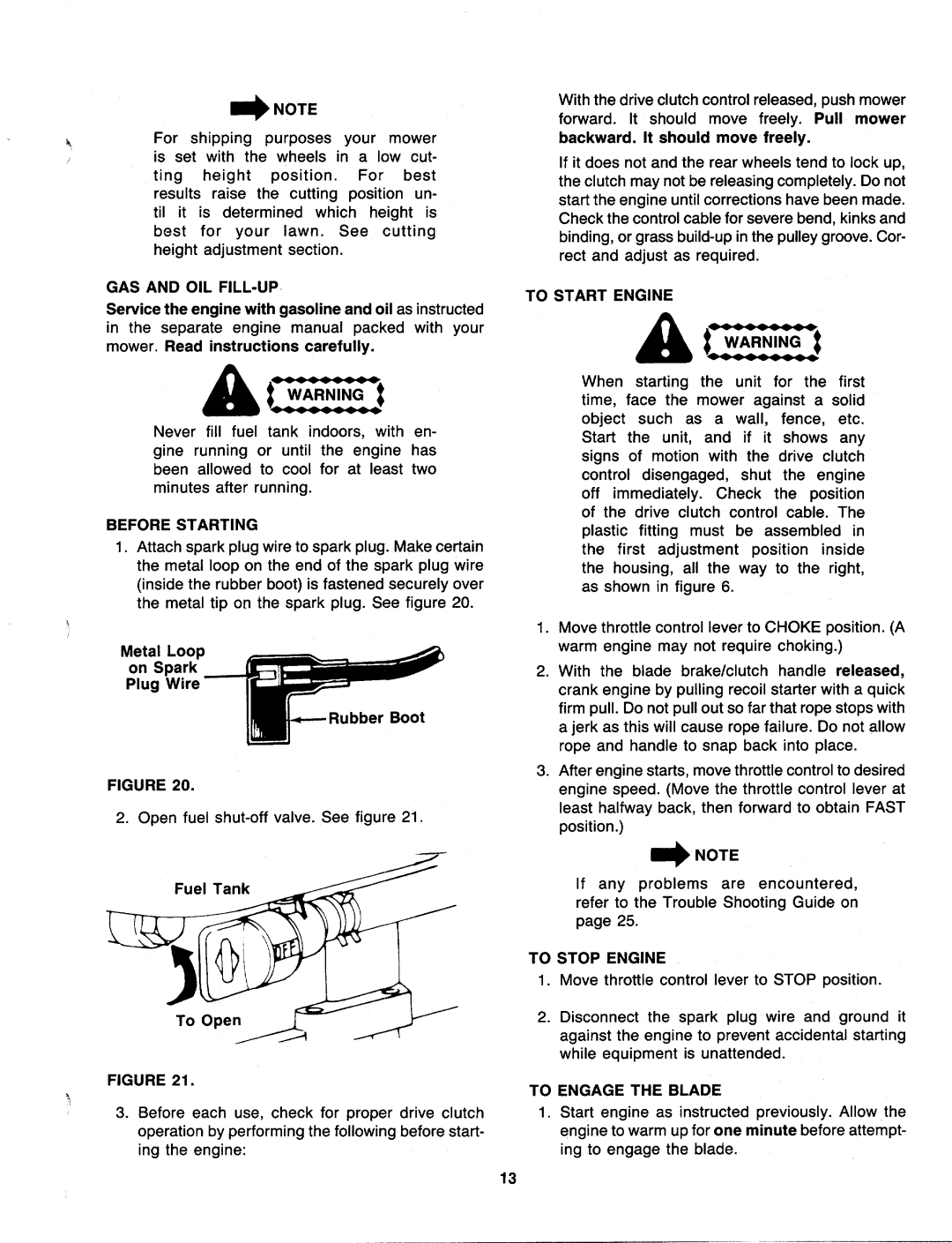 MTD 129-476B000, 129-466B000 manual 