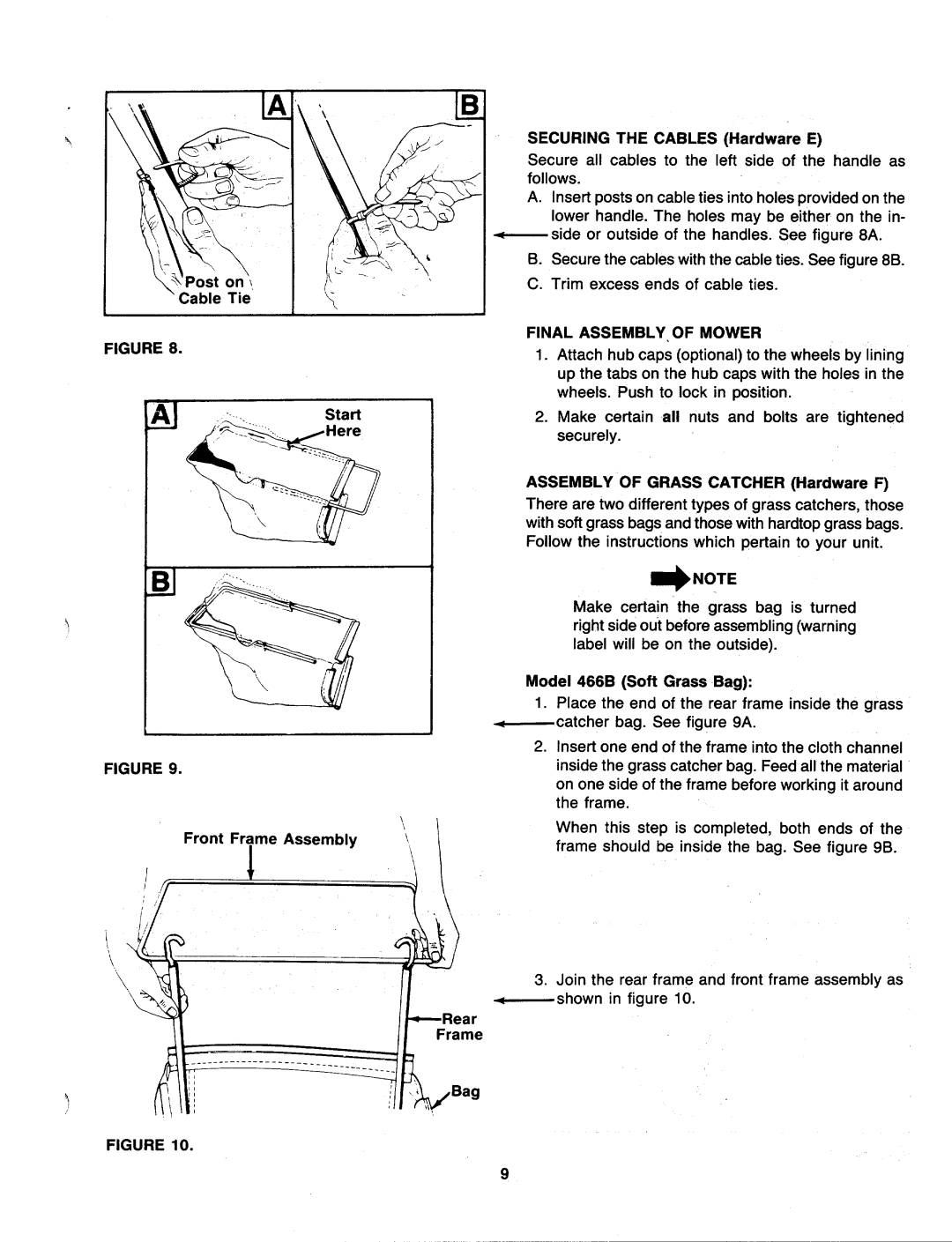 MTD 129-476B000, 129-466B000 manual 