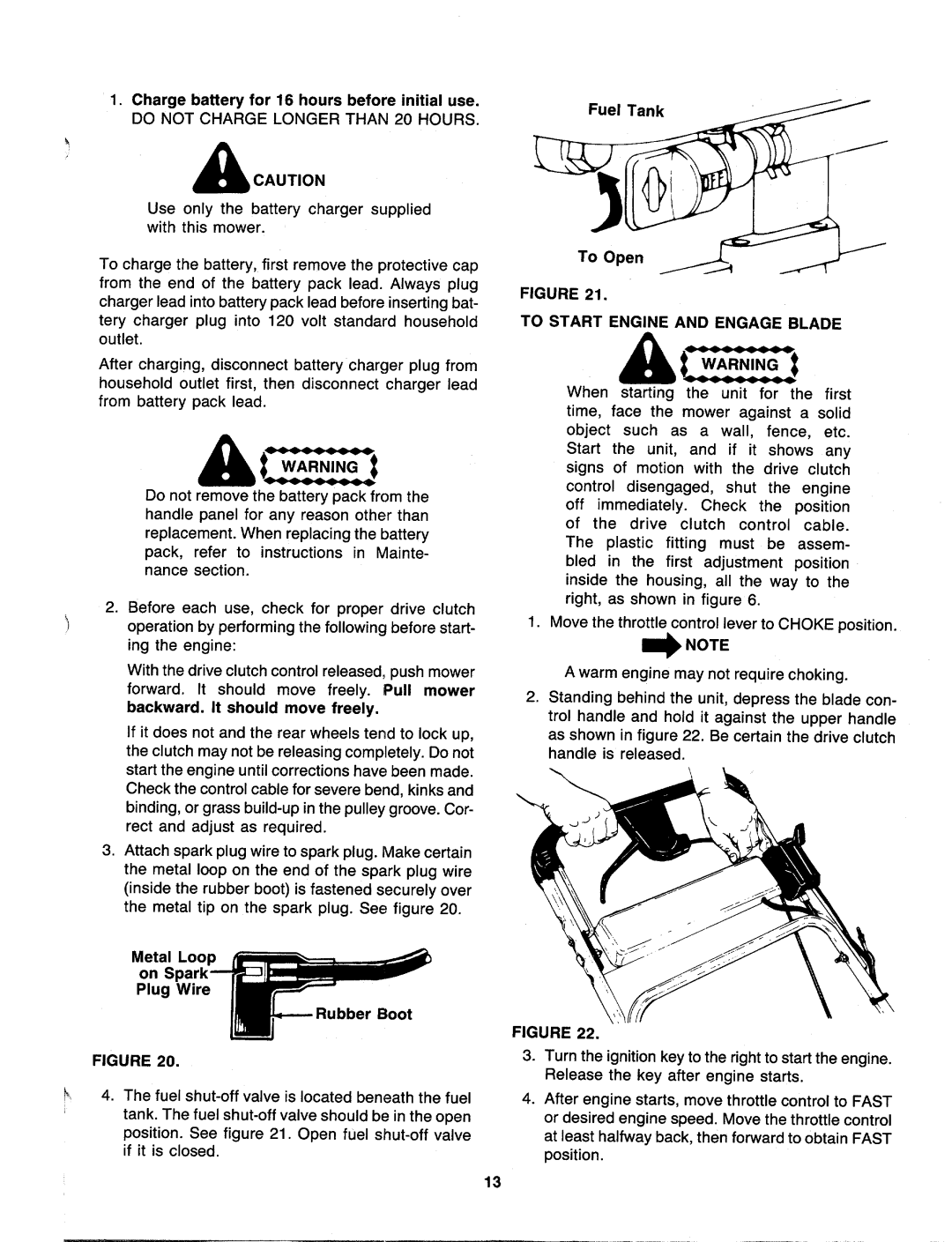 MTD 129-469E000, 129-479E000, 129-476E000 manual 