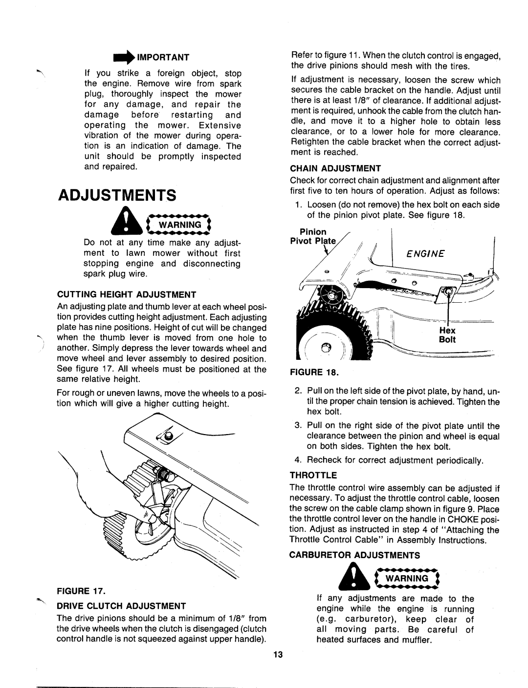 MTD 129-516R000 manual 