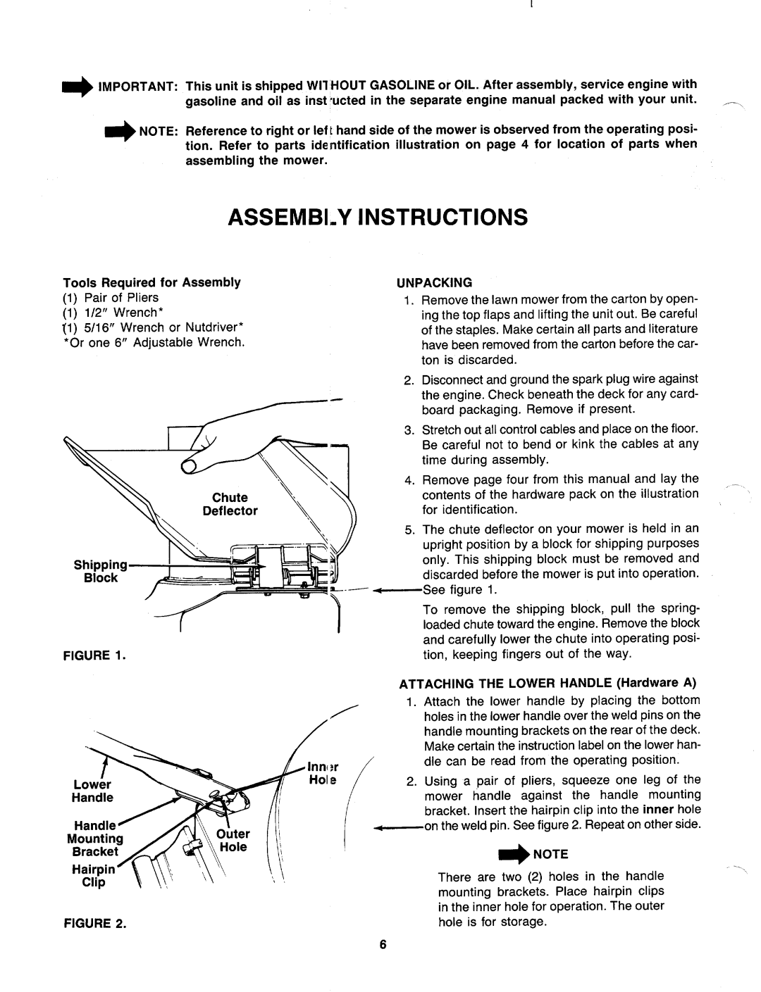 MTD 129-516R000 manual 