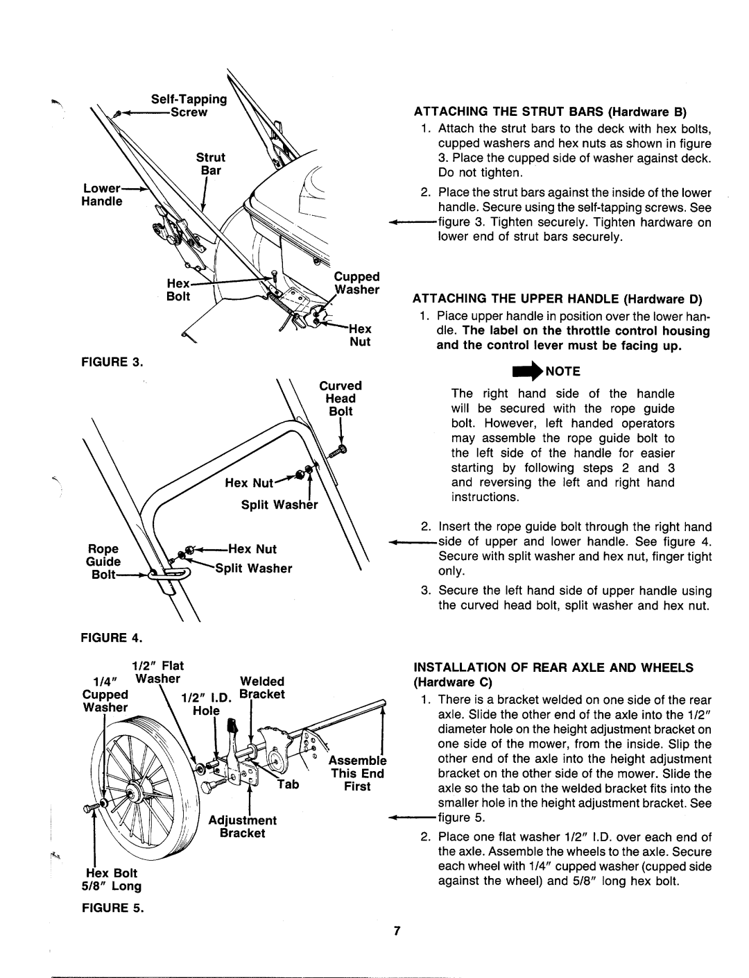 MTD 129-516R000 manual 