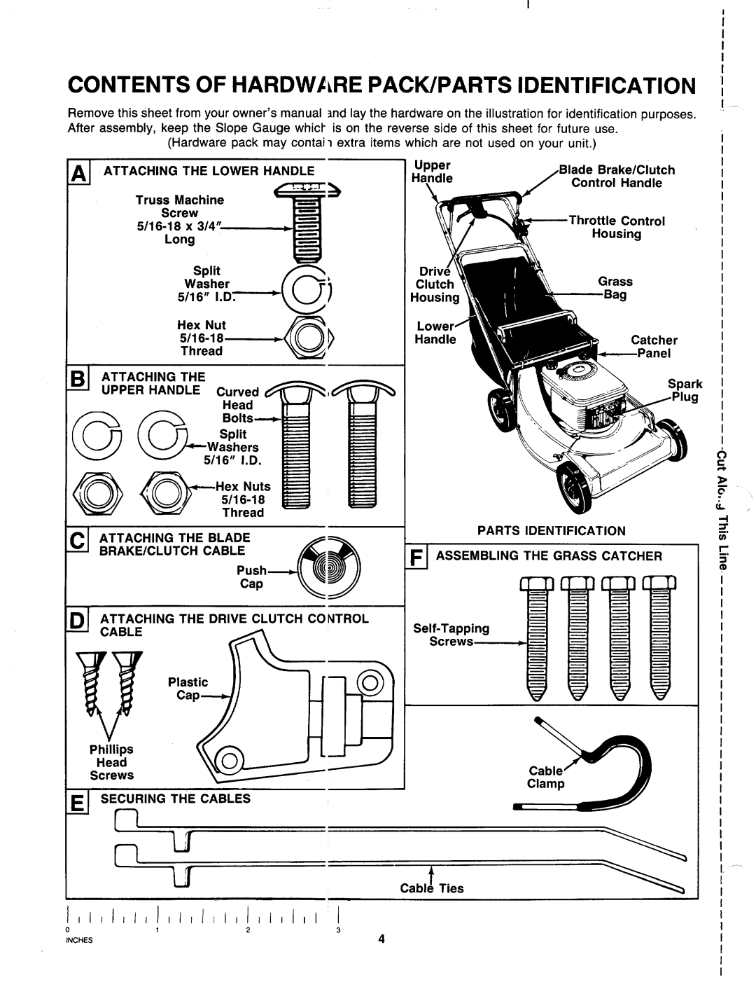 MTD 129-836B401, 190-081-000 manual 