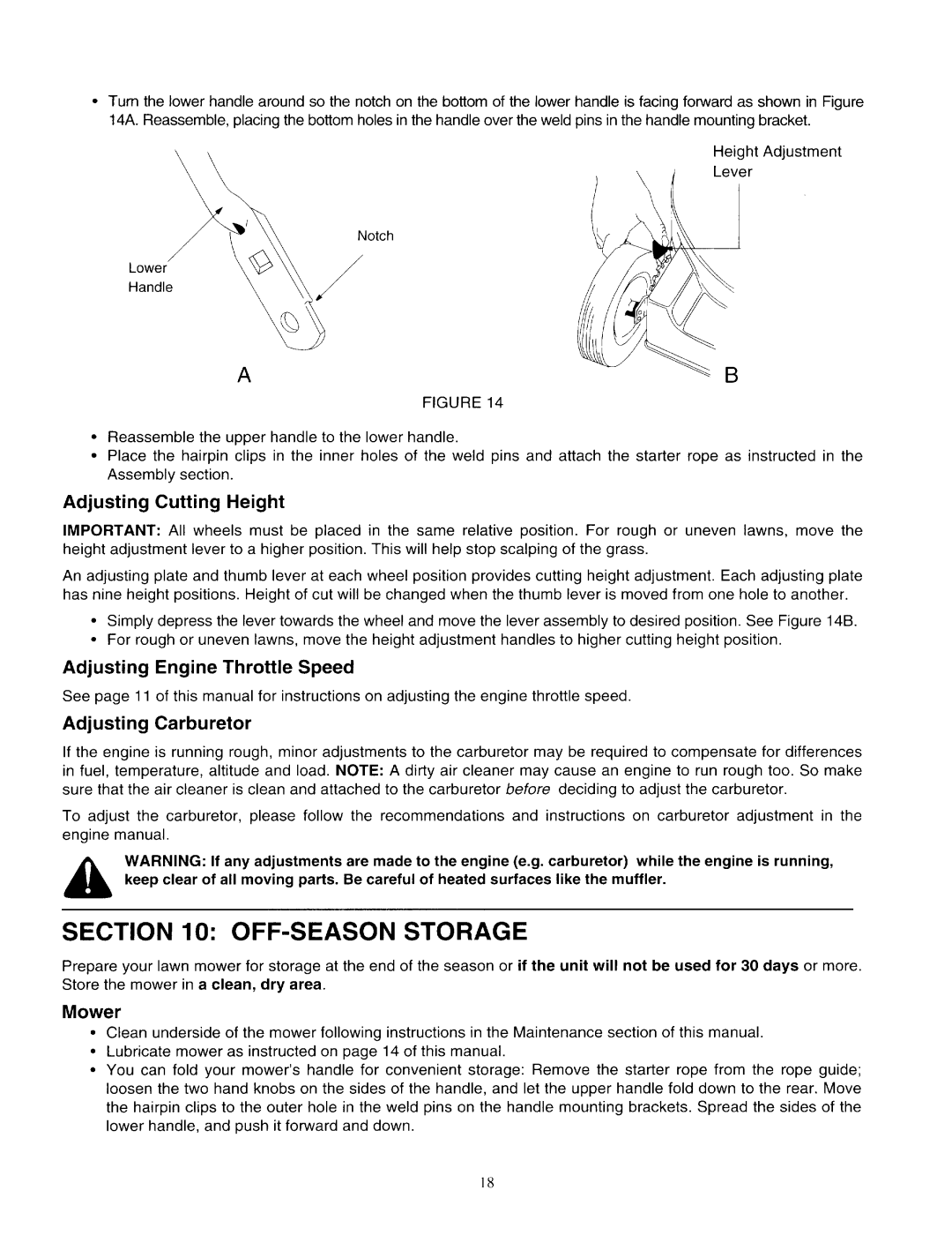 MTD 12A-559K401 manual 