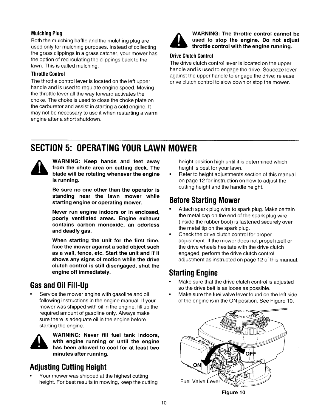 MTD 12A-568Q401 manual 