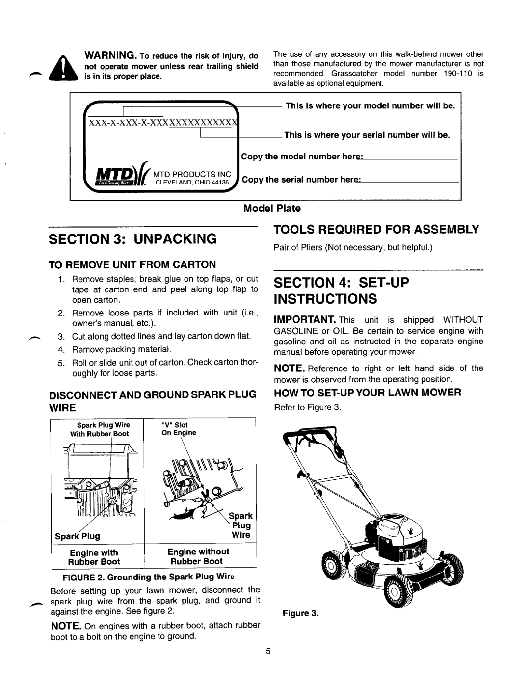 MTD 130-148 manual 