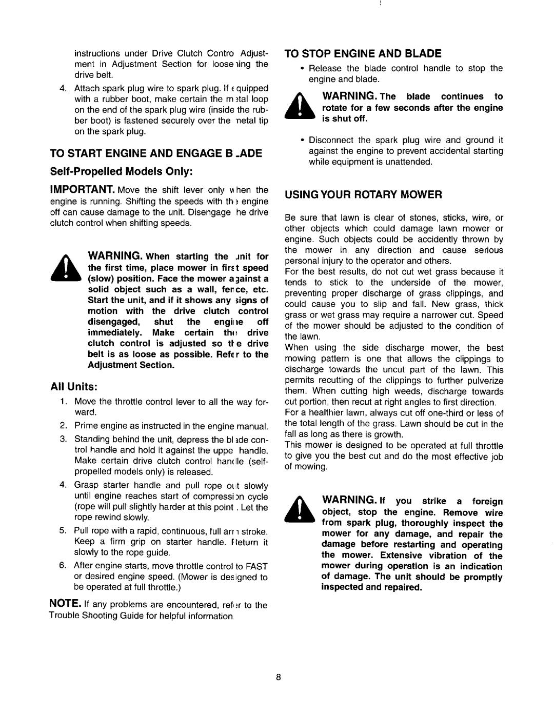 MTD 130-148 manual 