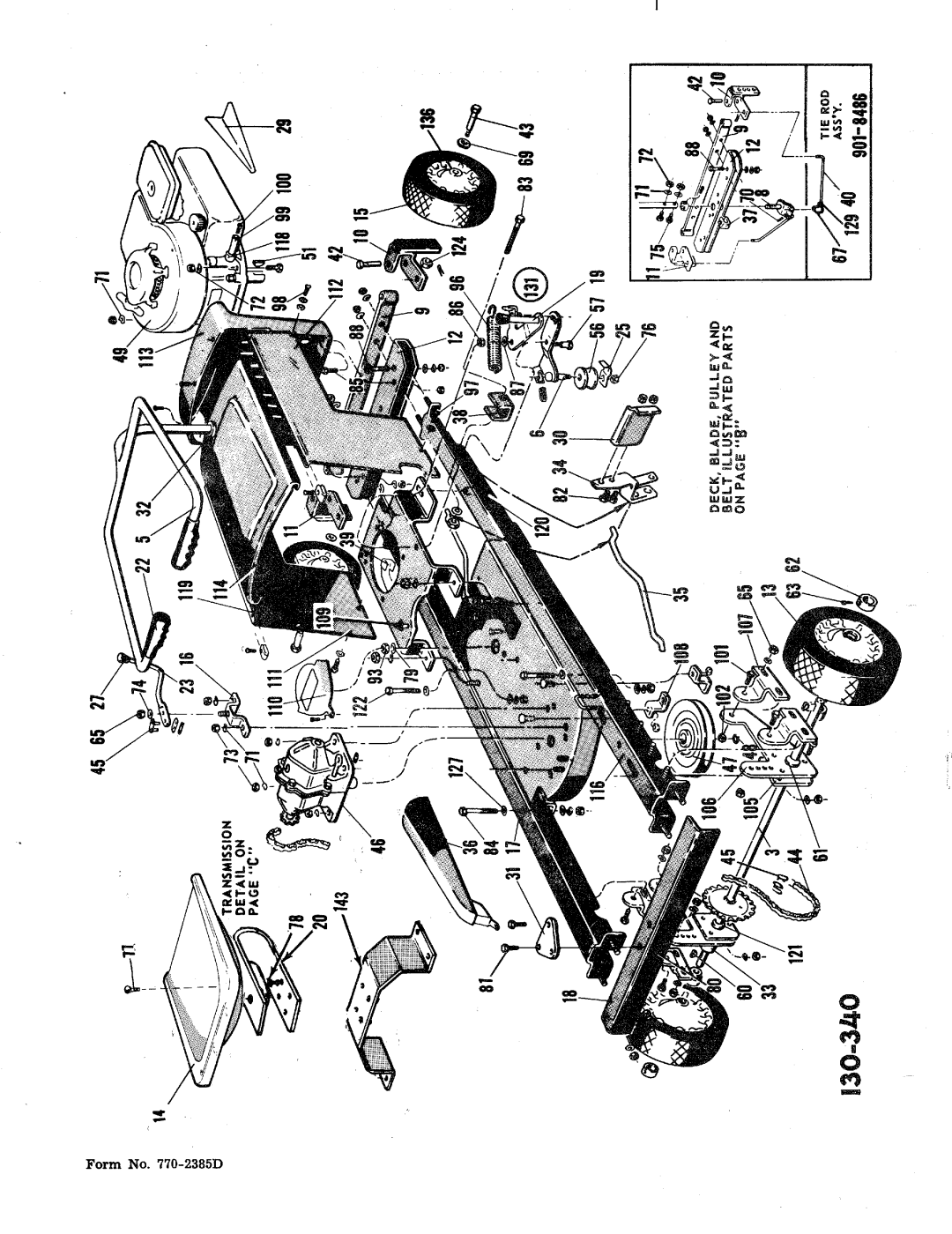 MTD 130-340 manual 