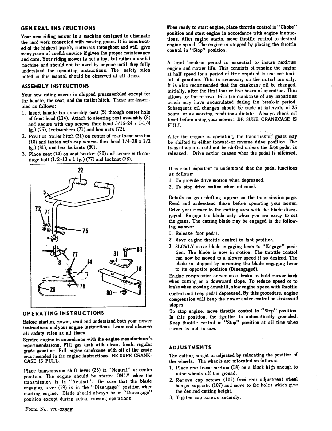 MTD 130-340 manual 