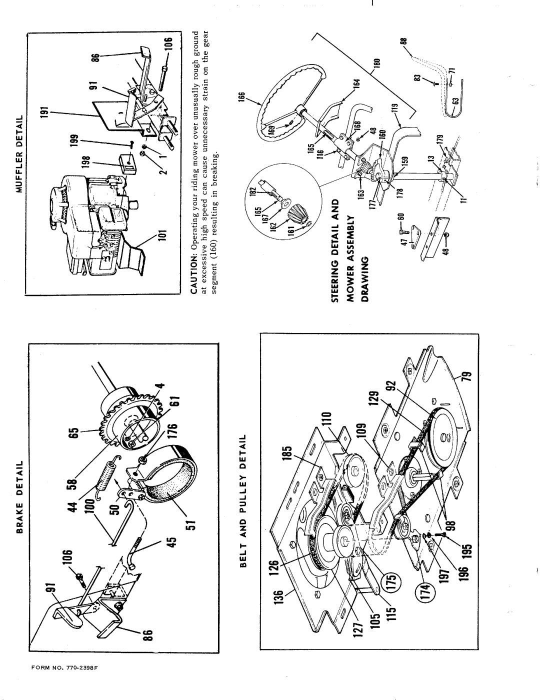 MTD 130-390 manual 