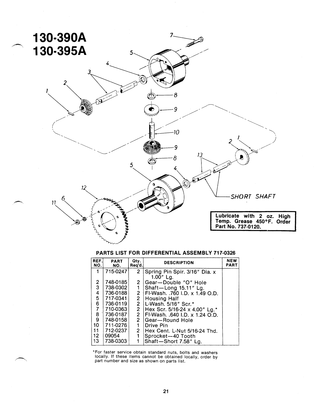 MTD 130-395A, 130-390A manual 