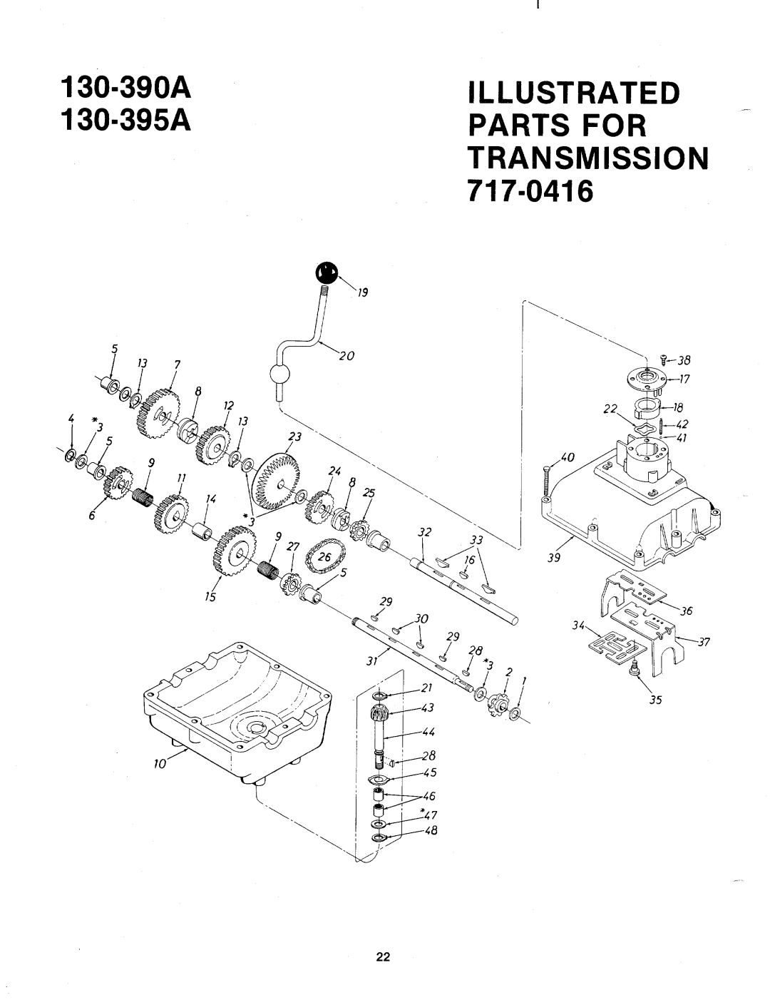 MTD 130-390A, 130-395A manual 