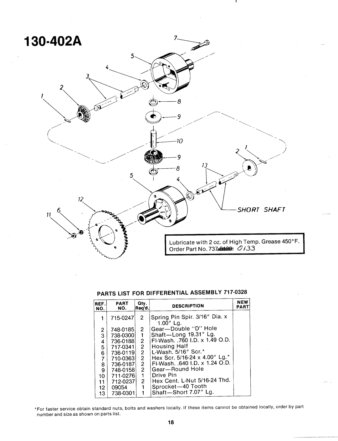 MTD 130-402A manual 