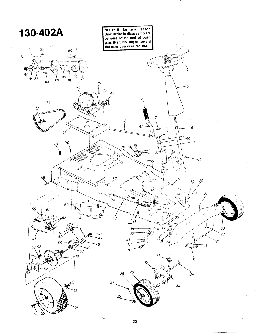 MTD 130-402A manual 