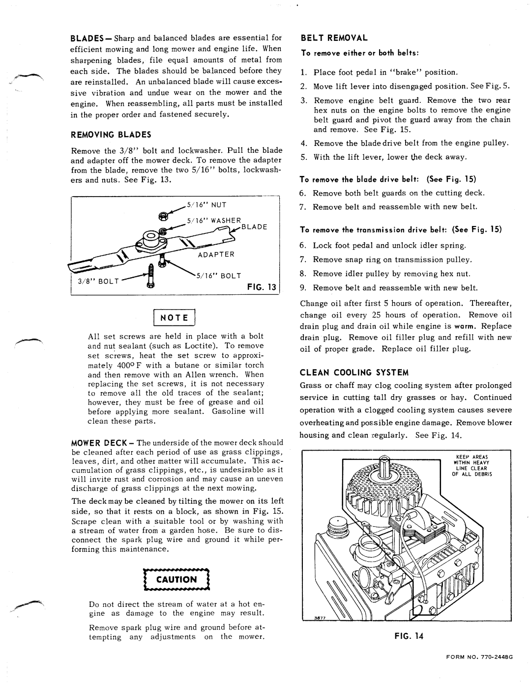 MTD 130-410 manual 