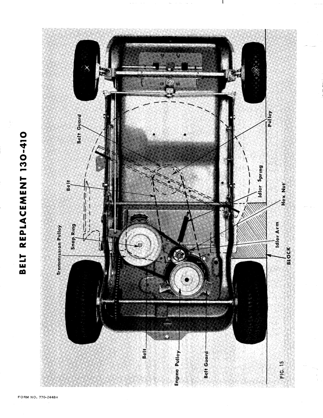 MTD 130-410 manual 