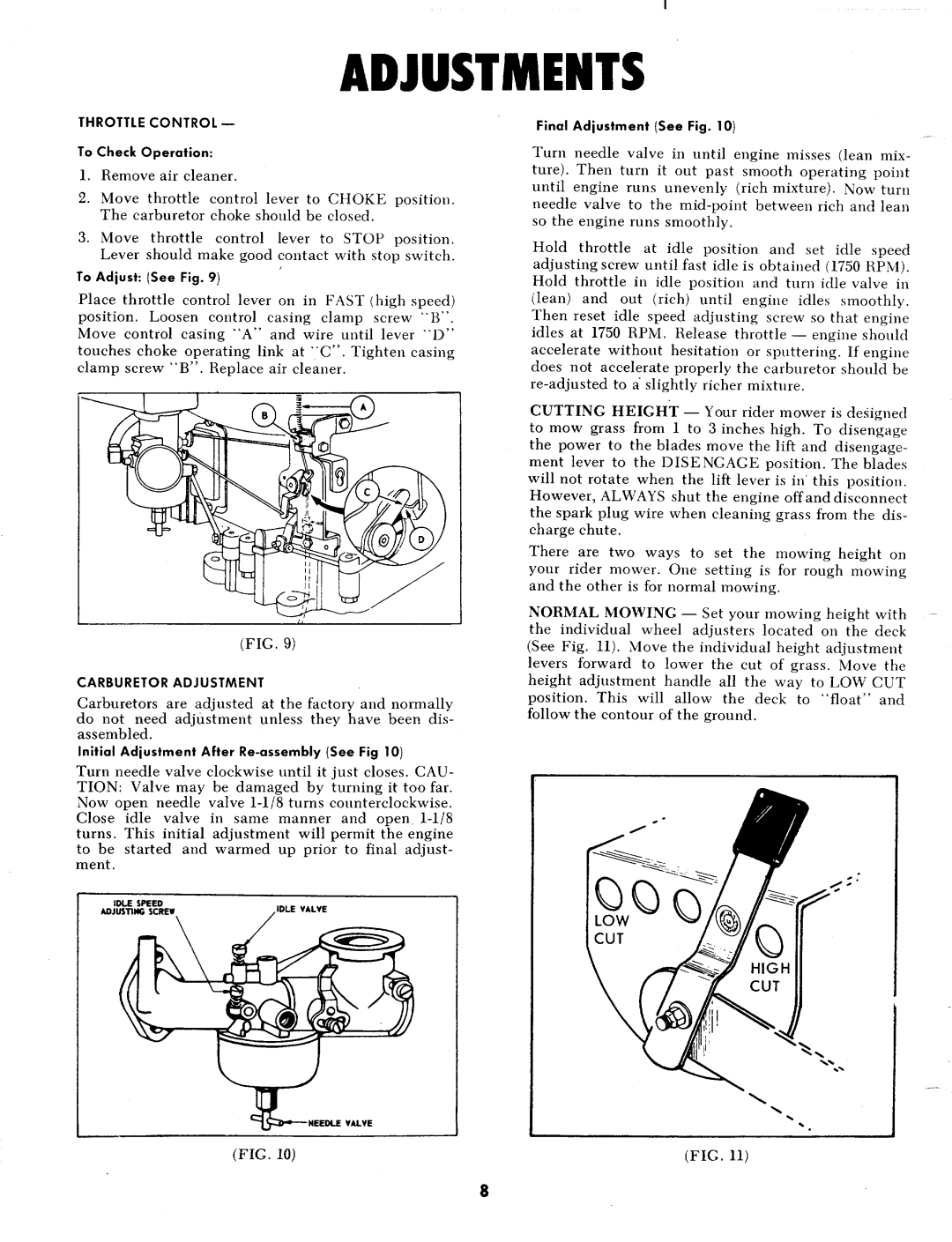 MTD 130-430, 130-420 manual 