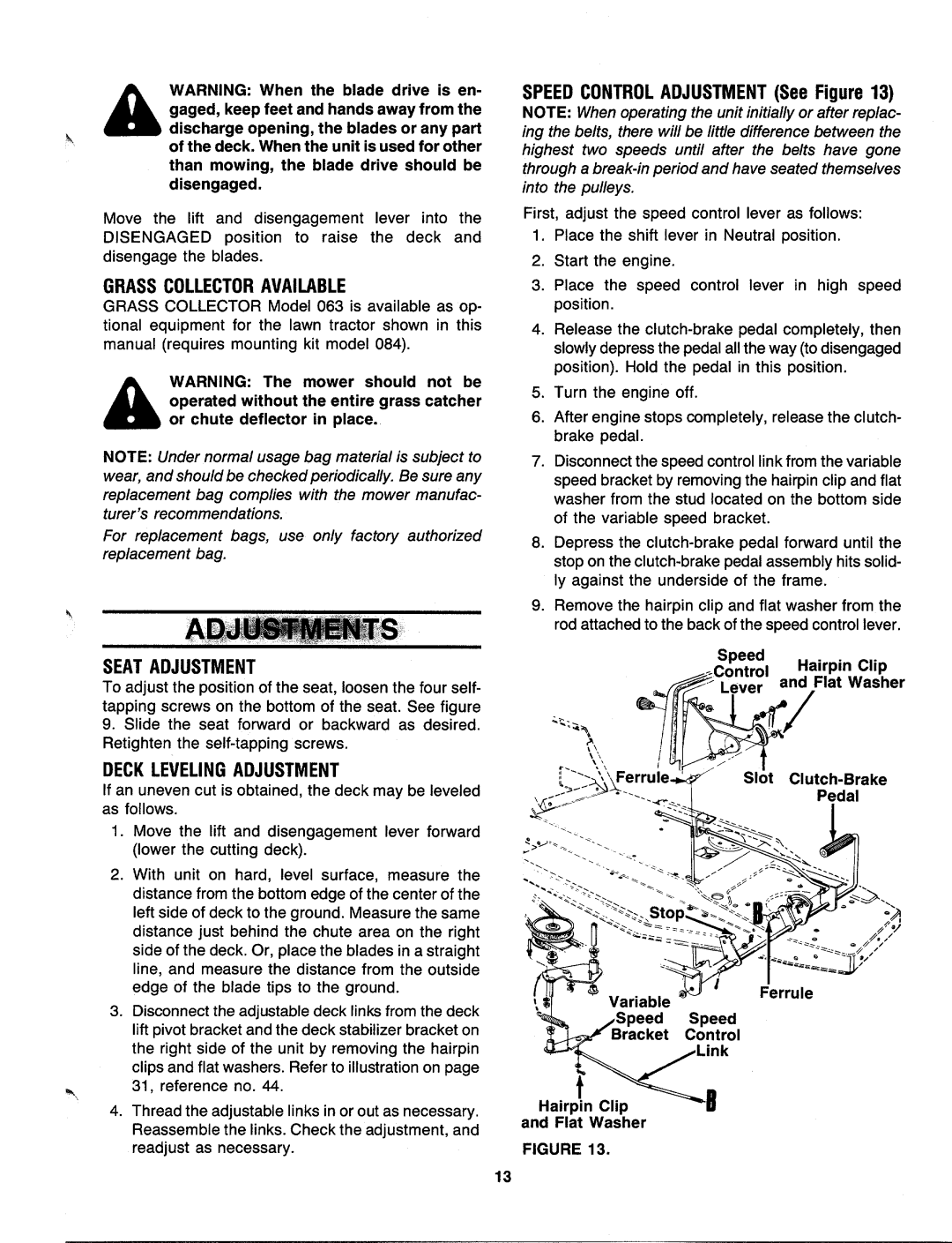 MTD 130-457F000, 130-442E000, 130-435F000, 130-435E000, 130-437E000, 130-432E000, 130-432F000, 130-437F000, 130-447F000 manual 