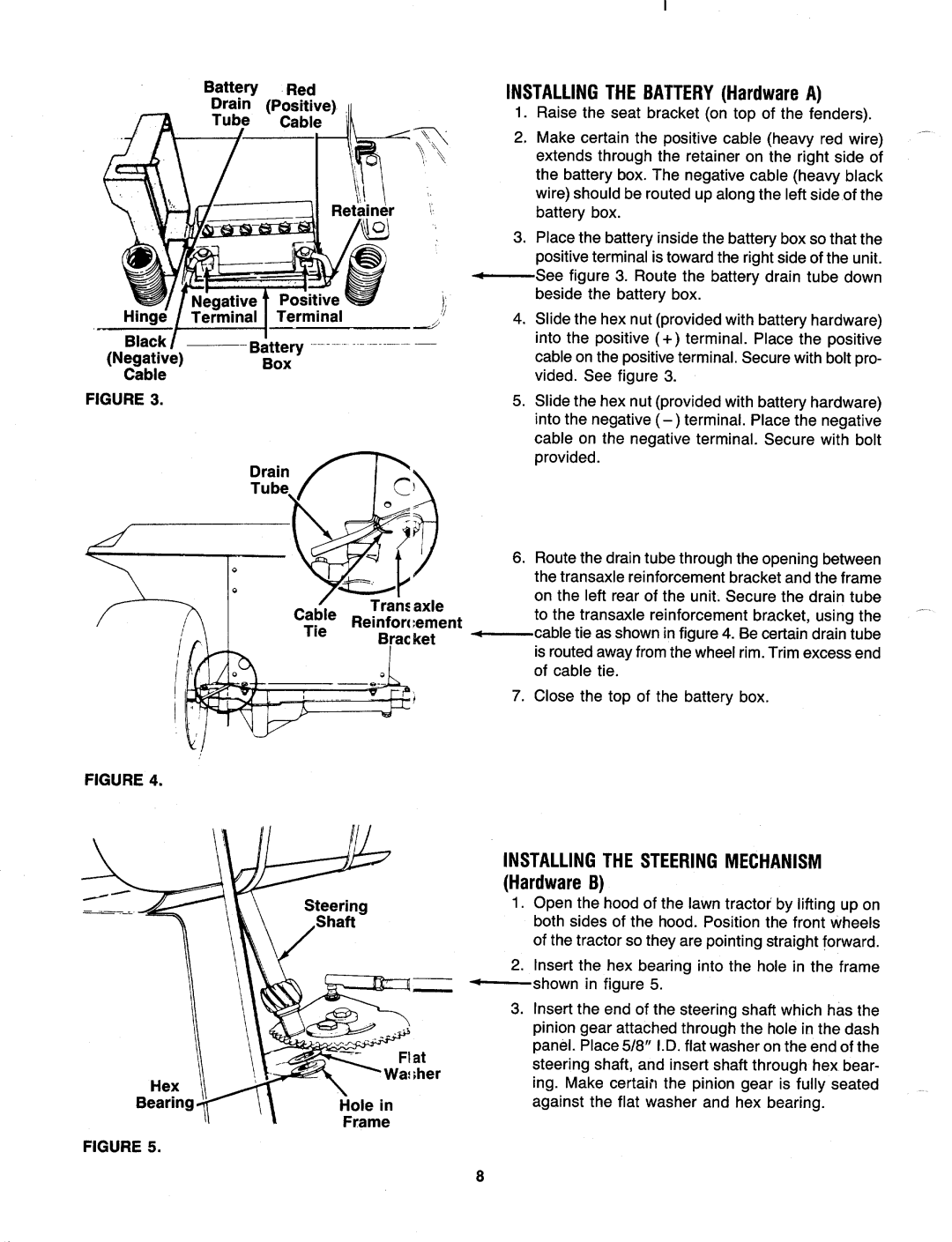 MTD 130-455E000, 130-442E000, 130-435F000, 130-435E000, 130-437E000, 130-432E000, 130-432F000, 130-437F000, 130-447F000 manual 